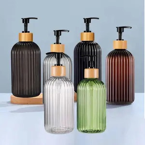 2pcs Bathroom Ritual Shower Gel Hair Conditioner Hand Soap Lotion Dispenser Bottles, No Ca Prop 65 Warning, Ideal for Home Use