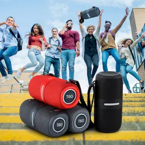 TG-699 Portable Bluetooth 3600mAh Battery Capacity Boombox Speaker Build in Microphone