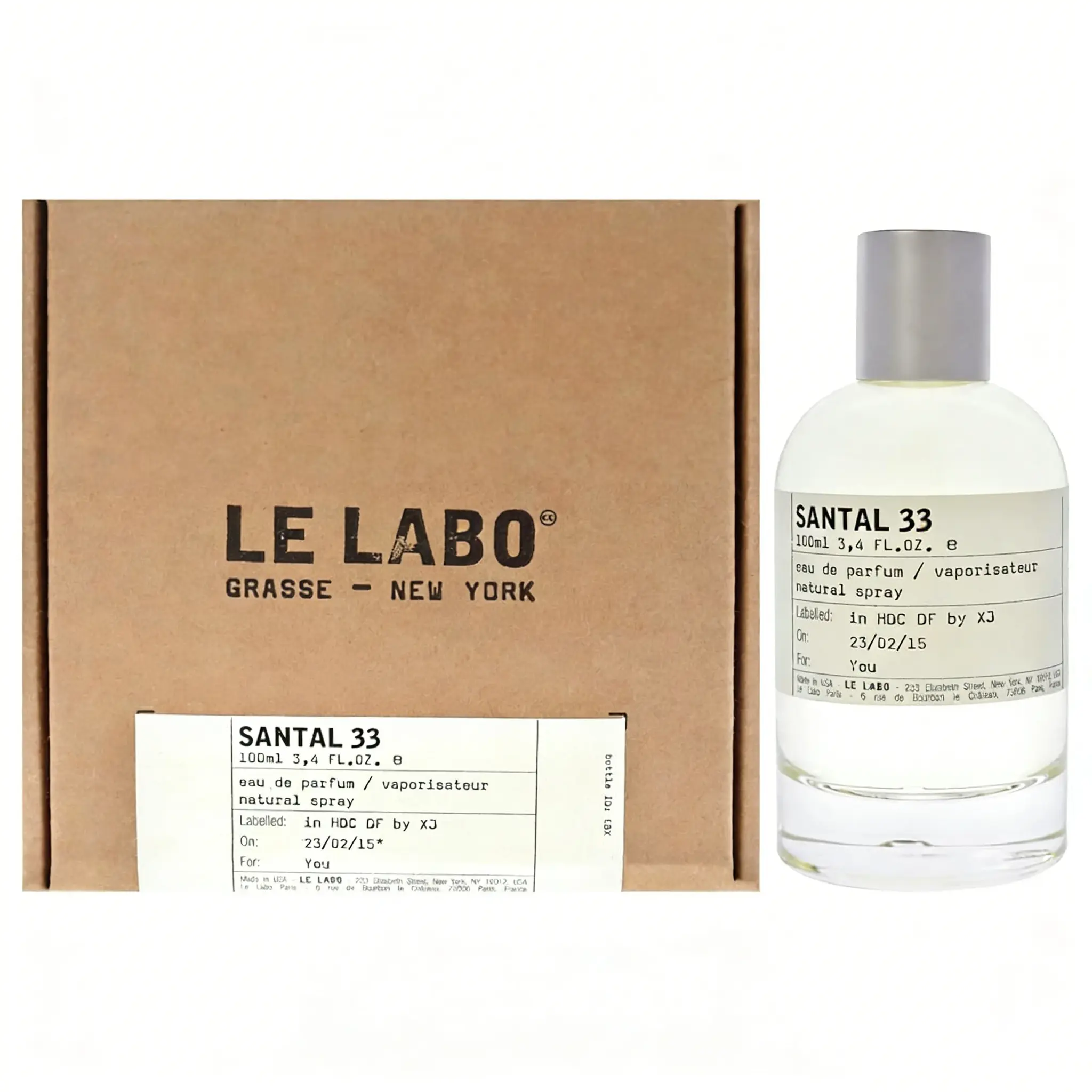 Unisex Le Labo Santal 33 Eau de Parfum Spray - 3.4 oz