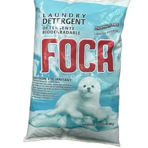 FOCA Laundry Detergent Biodegradable - Tackles Tough Stains Grime and Grease Effortlessly Gentle on All Household Surfaces Phosphate-Free 8.8 250gr