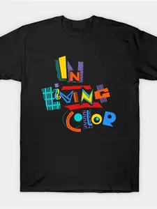 Funny Retro In Living Color TV Show T-Shirt – 90s Nostalgic Graphic Tee for Men – 100% Cotton Vintage Streetwear Top, Bold Throwback Print, Soft Crew Neck Casual Tee