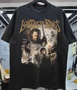 The Lord of the Rings T-Shirt, Vintage 90s Movie Graphic Tee, Film Lover Gift, Unisex Fit Design, Gift for Men and Women