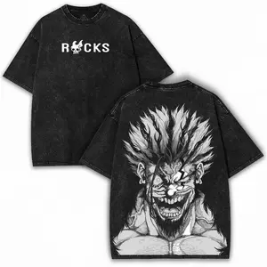 valentine shirts Rocks D. Xebec – Pirate Legend Tee in Washed Vintage Fit with Double Art Print