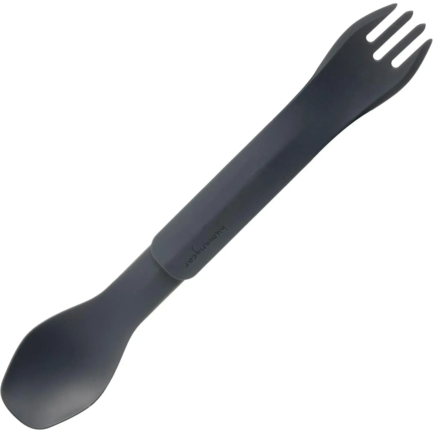 GoBites Duo and Bio Duo Travel Silverware, Full Size Portable Fork & Spoon,  Utensil Set, PC and , -Safe Nylon or -Based , Extended - 9.1" X 1.6"