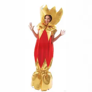 Adult Women Halloween Scarecrow Cosplay Christmas Day Stage Performance Costume Party Mardi Gras Dress Up Props