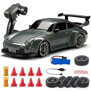 Glow-Racer Night Drift RC Car | 4WD High-Speed 20KM/H with Exclusive Drift Tires & Dual Batteries | Indoor/Outdoor Stunt Performance