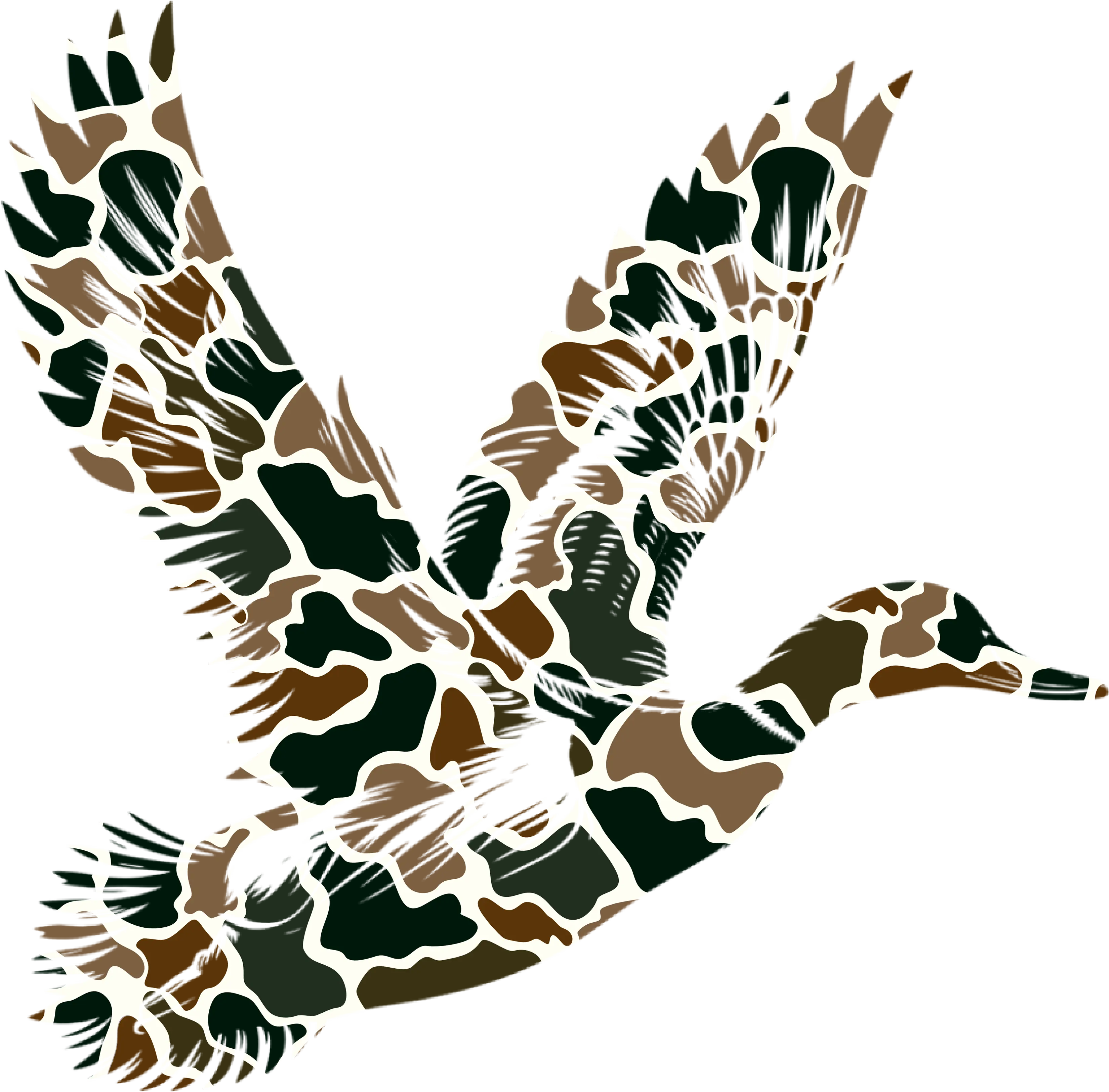 DTF Transfer – HI Camo Duck Multi Sizes