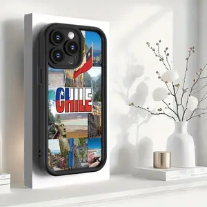 Chilean Flag - Cultural Landscape Collage Pattern - UV Printed Case Suitable for iPhone 17 E Air Pro ProMax iPhone16 15 14 Plus 13 12 Mini 11 X XS XR, Offers Shock Protection,Trendy Style,Making It The Ideal Choice for Phone Cases to Decorate Your Phone.