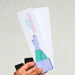 Teal Bookish Babe Bookmark - Bookworm Accessories decorative bookmark