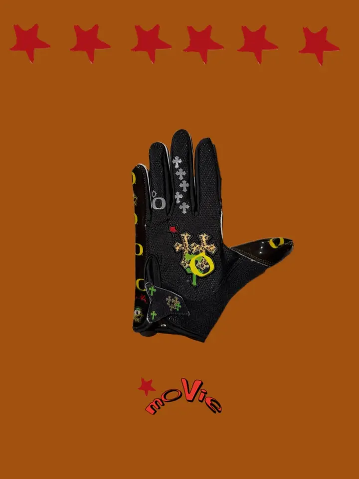 COLLEGE CHROME 1.0s DUCKZ SPEED FB GLOVES black COLLEGE CHROME 1.0s DUCKZ SPEED FB GLOVES black
