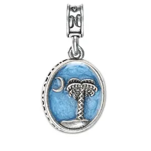 Fort Jackson Palm and Moon Charm
