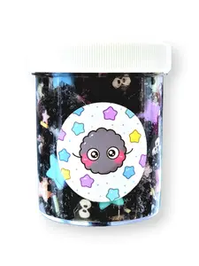 Soot Sprite Crunchy Bingsu Handmade Slime – Scented ASMR Clear & Crunchy Slime for Ages 8+, Sensory Stress Relief Toy – Hoshimi Slimes