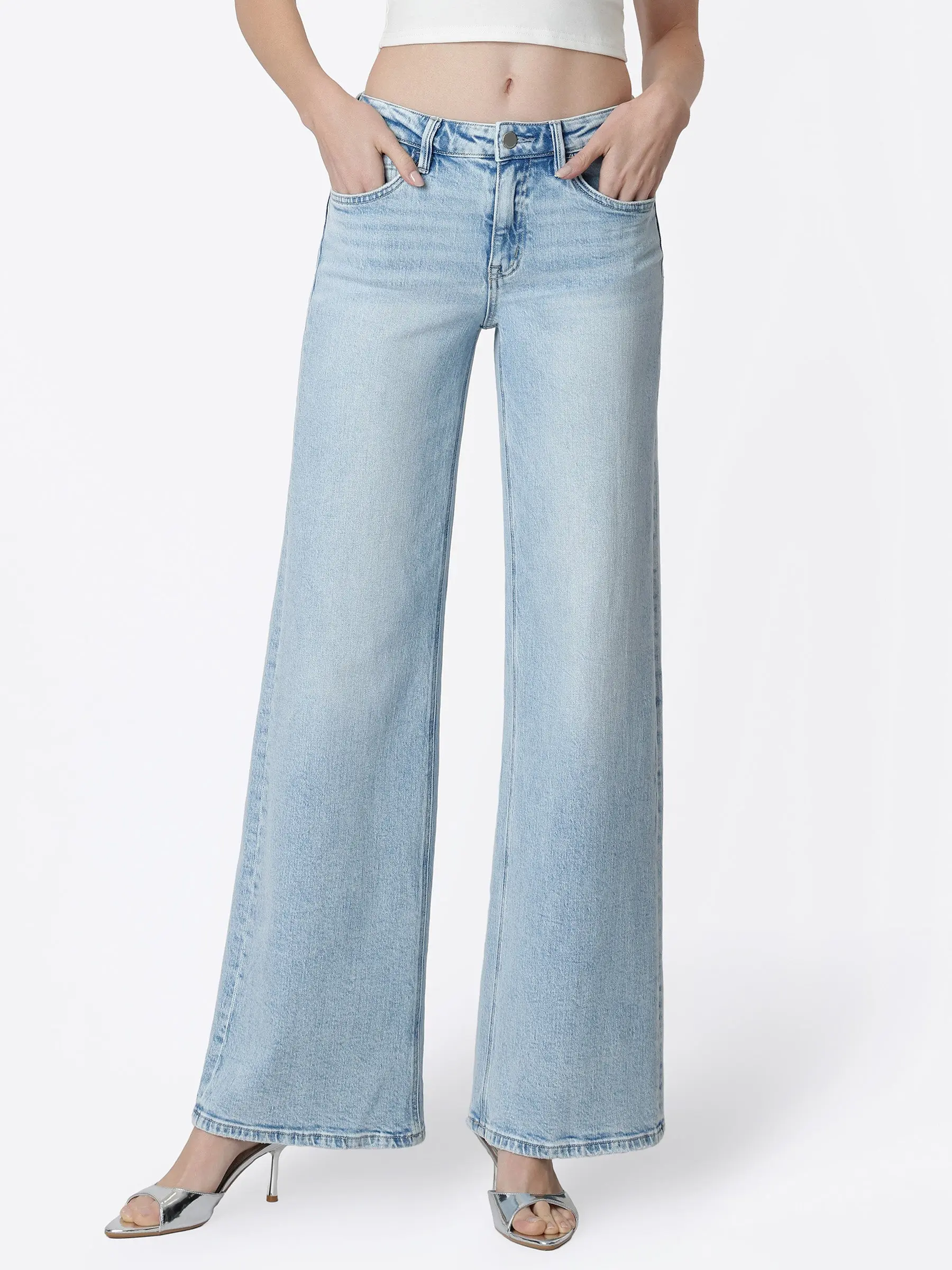 Flying Monkey Catalina M/R Wide Leg Jean