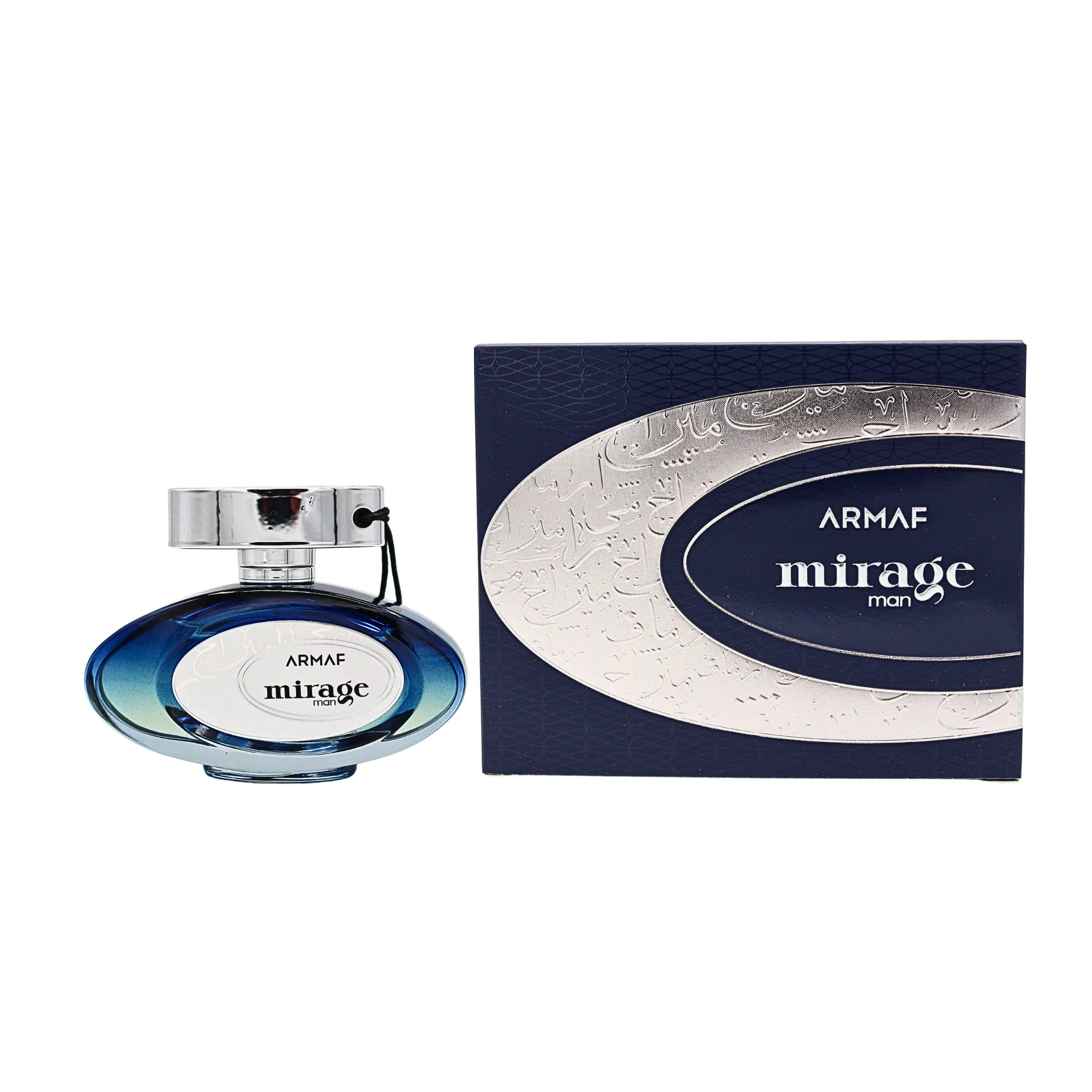 Armaf Mirage Eau de Parfum for Men, 3.4 fl oz Spray Bottle | Aromatic Woody Scent with Lavender, Lemon & Tonka Notes, Citrus Woods Fragrance, Spicy, Rose, Floral, Signature Scent, Men's Fragrance, Edp, Adults, Refined Scents, Arab Perfume