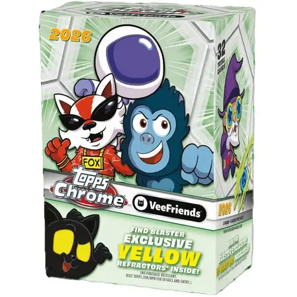 2026 Topps Chrome Vee Friends Value Box