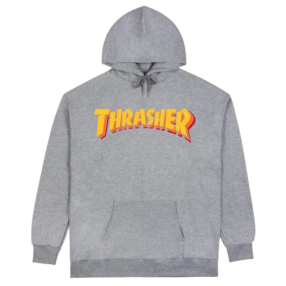 Thrasher Magazine Stacked Pullover Hooded Sweatshirt