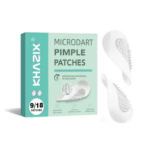 KHAZIX Microdart Skin Care Patches, Ultra-Thin Translucent, Waterproof, Comfortable Fit, Gentle Care Patch, Single Item, 12 Months Shelf Life