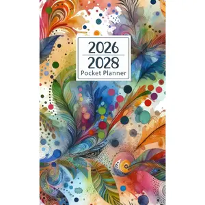 2026-2028 Pocket Planner: 3 year Pocket Calendar January 2026 to December 2028