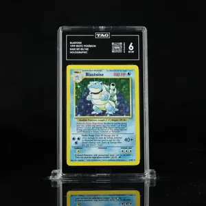 BLASTOISE 1999 WOTC POKÉMON #2/102 BASE SET HOLO TAG 6 EX MT