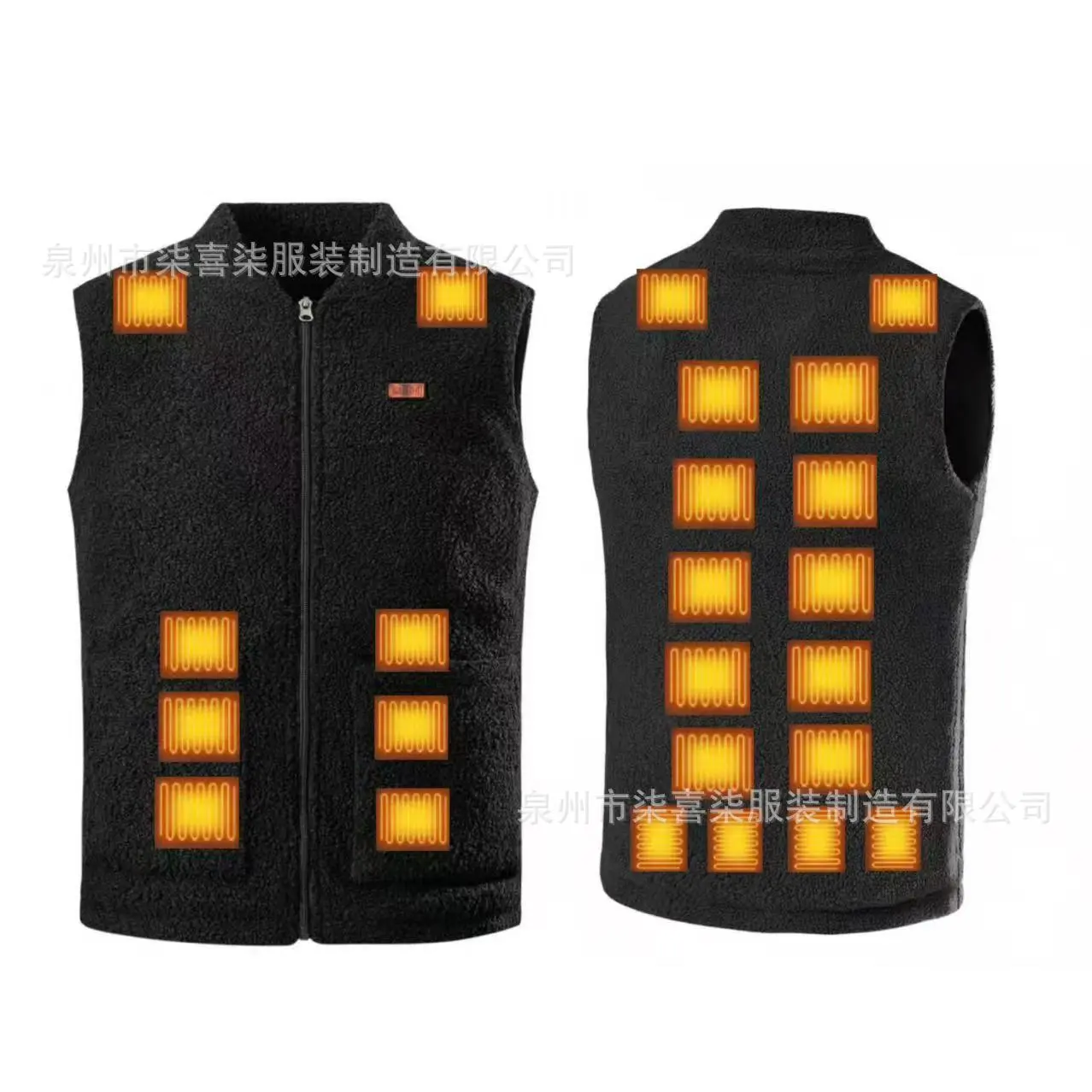 Dual control 24 zone black