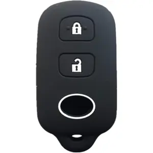 Silicone Keyless Entry Remote Control Key Fob Cover Case protector Replacement Fit For Scion xA xB Toyota Celica Echo FJ Cruiser Highlander Prius RAV4 Tacoma Tundra Yaris HYQ12BBX HYQ12BAN