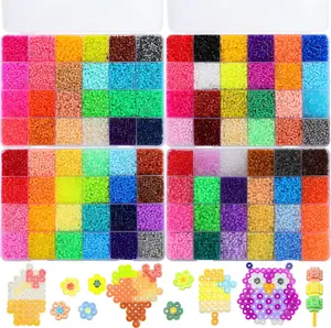 Beads Kit with 200+ Patterns in Smart for Kids & Beginners Child-Safe Materials Vibrant Colors Complete Starter Kit Animals