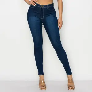 Lover Brand Fashion High Waisted Super Stretchy Skinny Jeans - 68% Cotton 30% Polyester 2% Spandex High Rise 10 1/2 Inch Front Rise Zip Fly Five Pocket Style