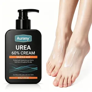 60% Urea Foot Balm, Urea Cream, Foot Care Cream, Moisturizing Hands&Feet, With Salicylic Acid, Moisturizing Dry Skin, Protects And Softens Feet Hands Knees, Long-Lasting Hydration, Suitable For Hands, Feet & Body, Christmas Gifts-200g