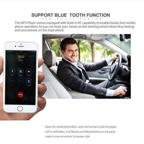 12V Single 1 Din Car Stereo Radio Bluetooth FM Car MP3 Player In-dash Aux USB TF Car Audio MP3 Player Bluetooth