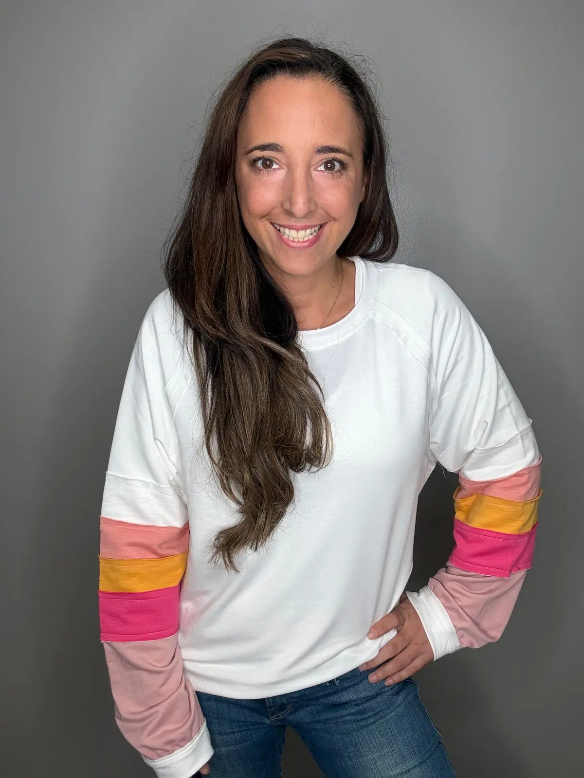 Rainbow Sherbert Sweater