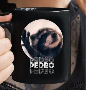 Pedro Racoon Dance Popular Internet Meme mapache dance Coffee Mug 11 oz