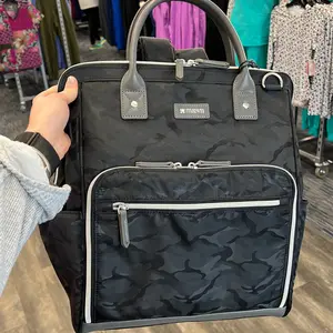 Black Reflective Camo ReadyGo Clinical Bag Canvas