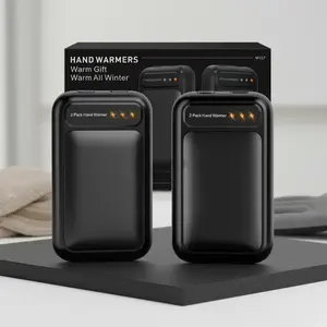 AI Hand Warmers Rechargeable 2 Packs, Electric Hand Warmers with AI Smart Chips, Portable Pocket Heater, Gifts for Christmas, Outdoor Hunting, Golf and Camping Accessories