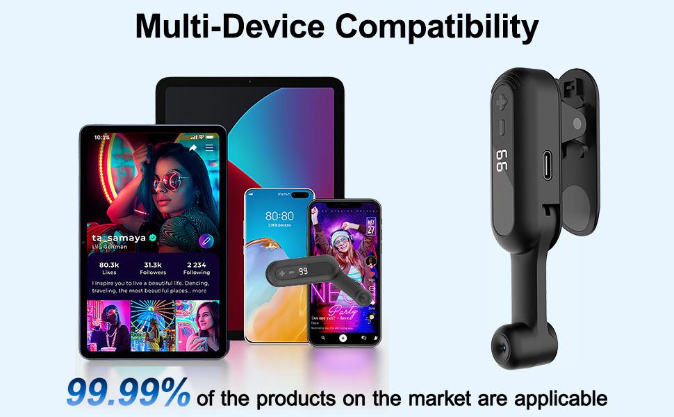 Portable Auto Clicker for iPhone iPad Android Built-in Battery with Strong Battery Life Hands-Free Silent Operation Handy, Auto Tapper for Tiktok Live,Gaming, Likes & Reward Tasks Portable Auto Clicker for iPhone iPad Android Built-in Battery with Strong Battery Life Hands-Free Silent Operation Handy, Auto Tapper for Tiktok Live,Gaming, Likes & Reward Tasks