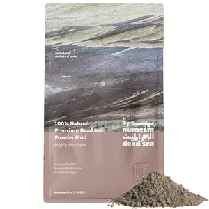 100% Pure Cosmetic Clay Powder Rich in Minerals Gentle Face Exfoliator for Deep Cleansing Body Scrub Clay Mud Mask Pore Cleansing & Skin Detox 1kg