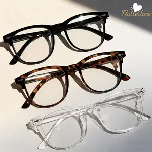 3PCS Lightweight Retro Glasses Set – Full Frame Blue Ray Blocking Sunglasses for Summer, Travel, Beach, Outdoor Activities, Trendy Fashion Eyewear for Men & Women, Vacation & Gift Idea