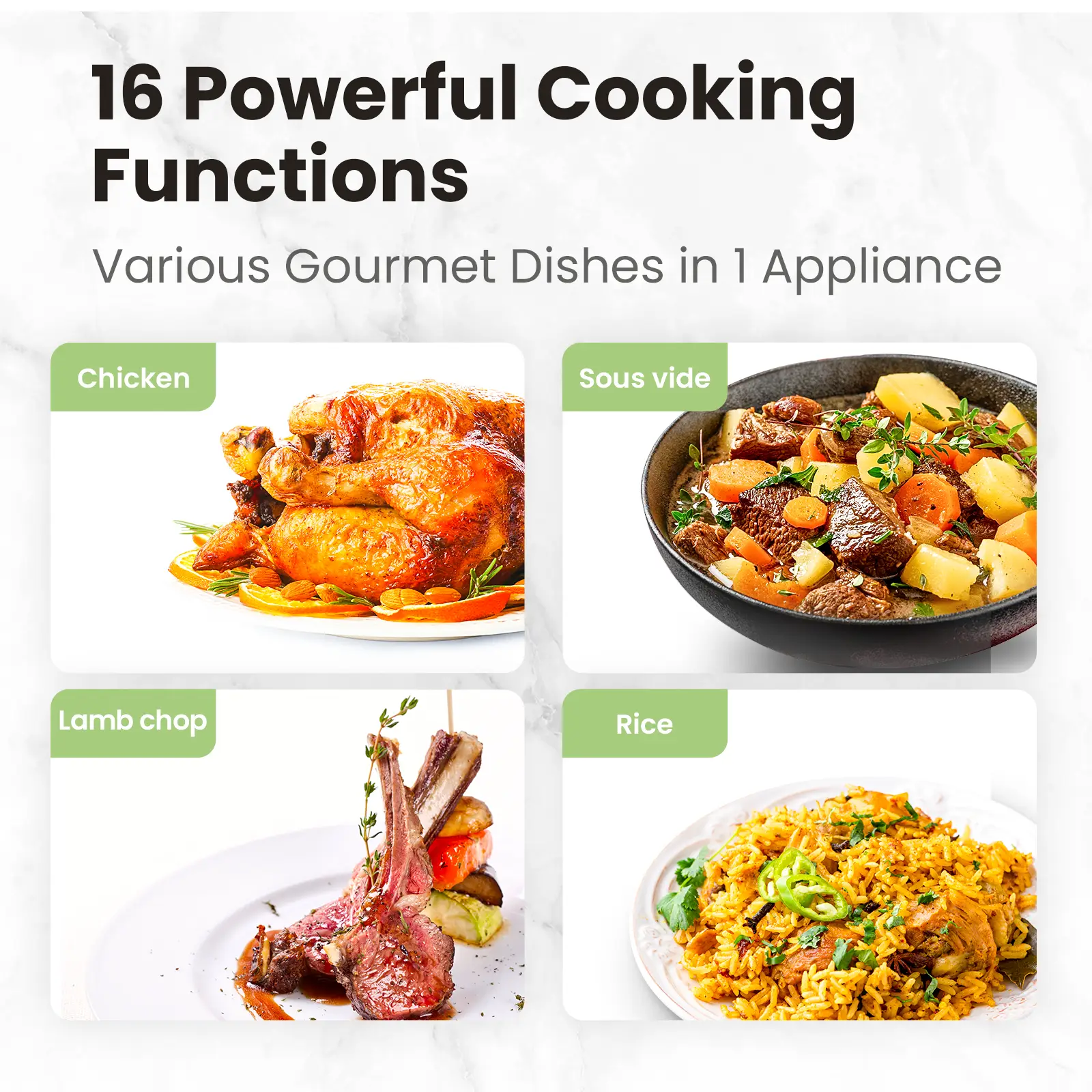 COMFEE 16 in 1 Electric Pressure Cooker, gift, Instant Multi Cooker Non-Stick Pot Sauté Steamer Stainless Steel with Digital Clock, 8 Quarts Capacity,