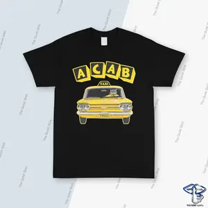 ACAB T-shirt, ACAB Taxi Cat T-shirt, Parody Shirt