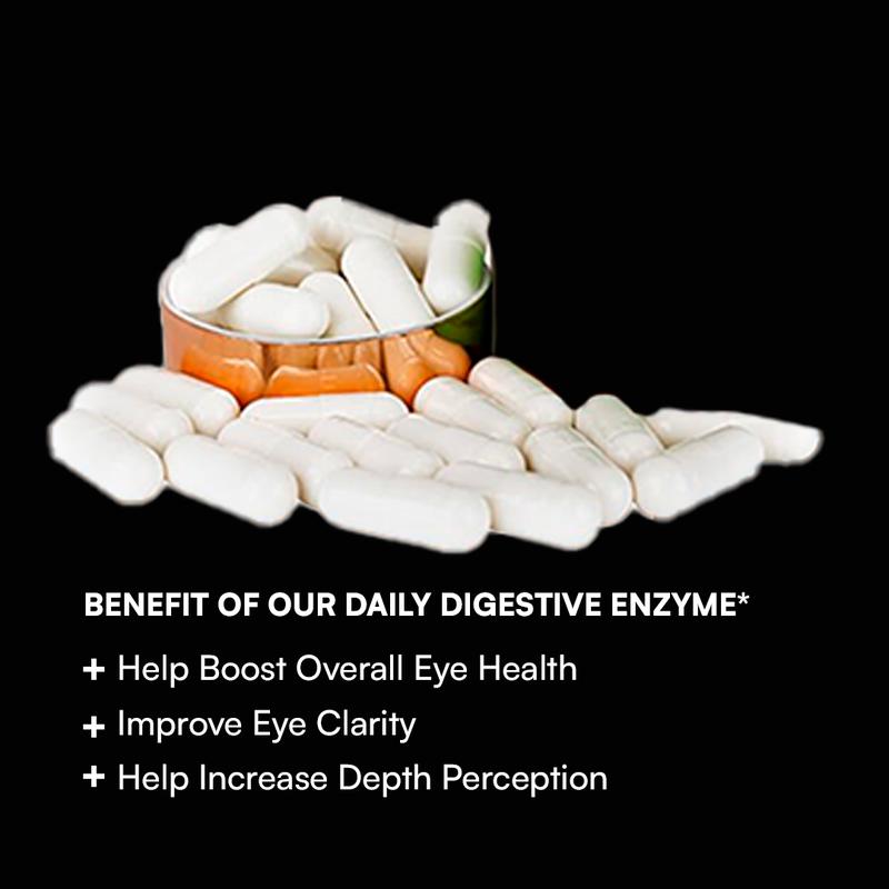 Xcentials Zooone Eye Health Supplement - Essential Vitamins & Minerals for Healthy Vision - 60 Capsules - Supports Night Vision & Reduces Age-Related Diseases - Healthcare & Fitness