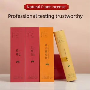 Natural Sleep Aid Incense Sticks Wormwood Sandalwood Agarwood Long Lasting Home Fragrance for Bedroom Calming & Relaxing Professionally Tested