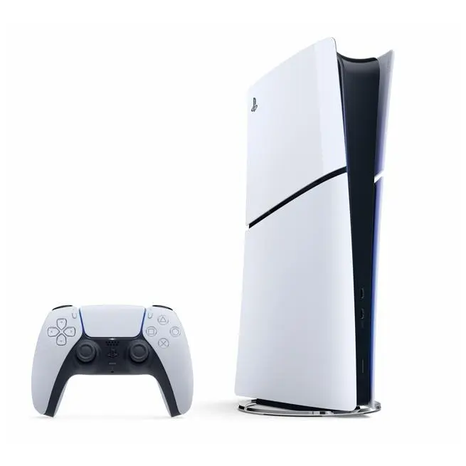 PlayStation 5 Slim - Digital Console, lightning-fast loading, haptic feedback, adaptive triggers, 3D Audio - Games PlayStation 5 Slim - Digital Console, lightning-fast loading, haptic feedback, adaptive triggers, 3D Audio - Games