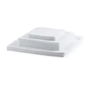 Felt Square Plate China Storage Dividers, Dish Protectors, 48 Pack, Extra Large, Thick - White