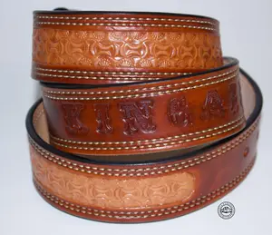 Custom Lined 1.5" Leather Belt