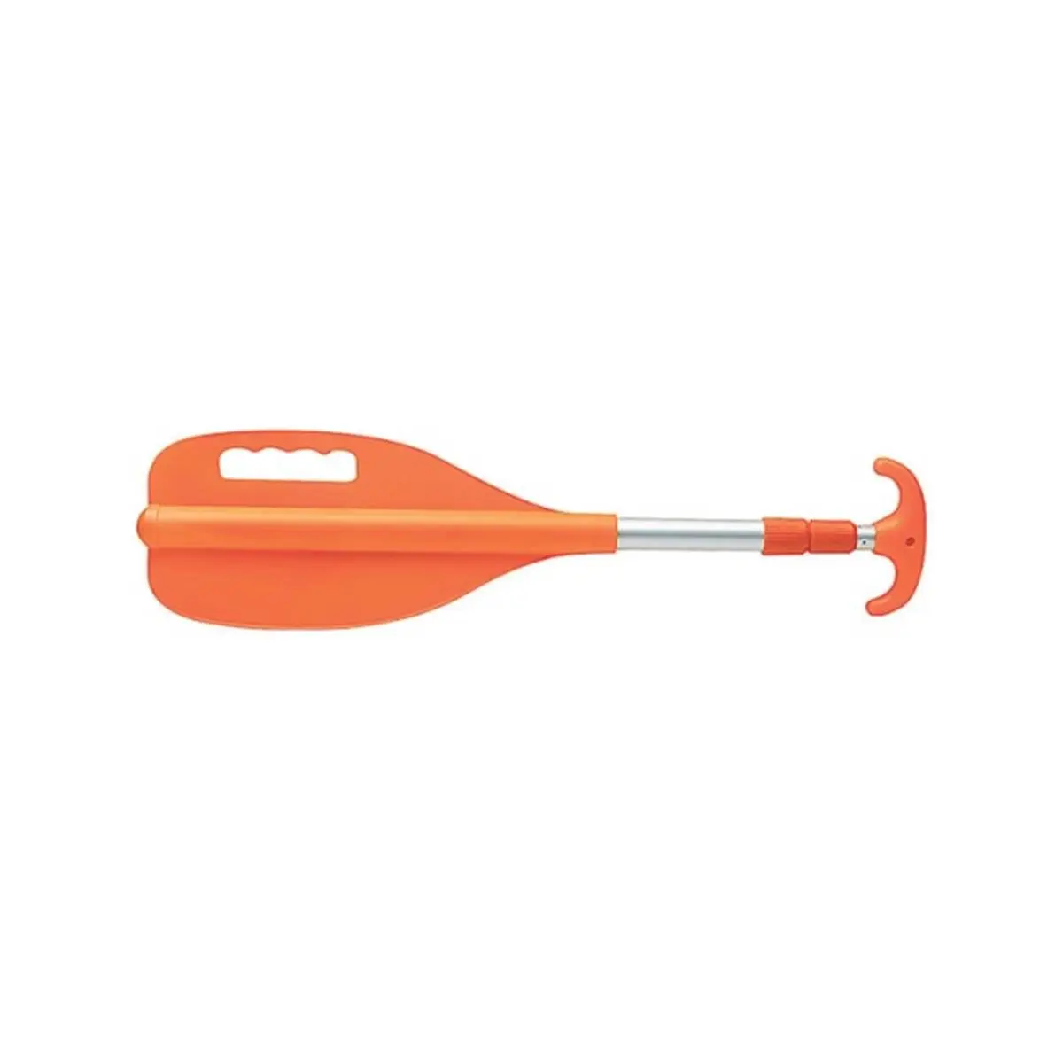 212 MAIN Telescopic Multi-Size Kayak Paddle with Hooked End, Orange, 26-72 in. - Adjustable for Boats, Kayak Paddles