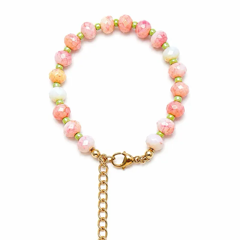 Pink Ágata Bracelet