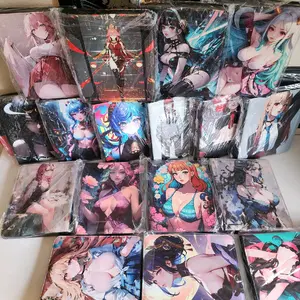 Waifurama Brand Card Album Binders! Leather Zipper 9-Pocket