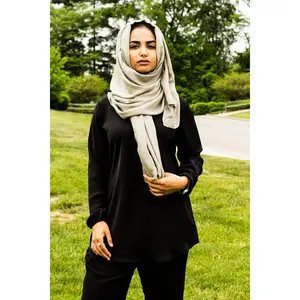 Bamboo Hijab - Dove Gray