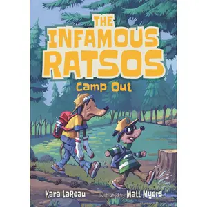 USED-The Infamous Ratsos Camp Out by Lareau, Kara (Paperback)