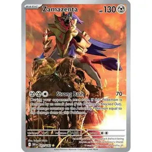 Zamazenta 201/182  - Holofoil SV10 Destined Rivals - Illustration Rare
