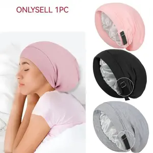2026 New Old Money Minimalist Adjustable Strap Head Cover, Anti-knot Smooth Light Blocking Headgear, Soft Breathable Unisex Comfort Sleep Aid Accessory Summer Vibes